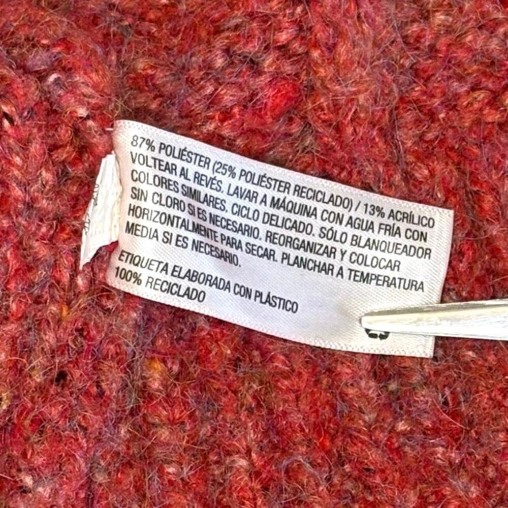 Universal Thread Rust Textured Pullover Sweater X… - image 6